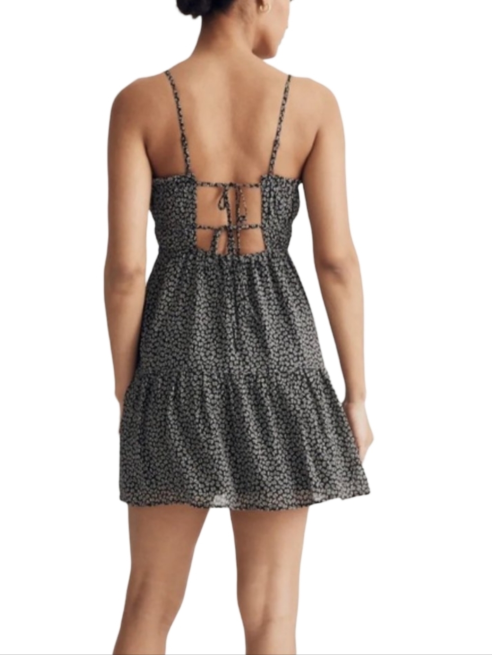 Madewell Sophia cami tiered mini dress NWT Size 6
